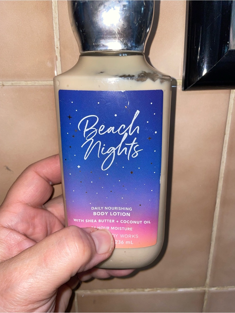Bath & Body Works Beach Nights Body Lotion - Blue, Pink